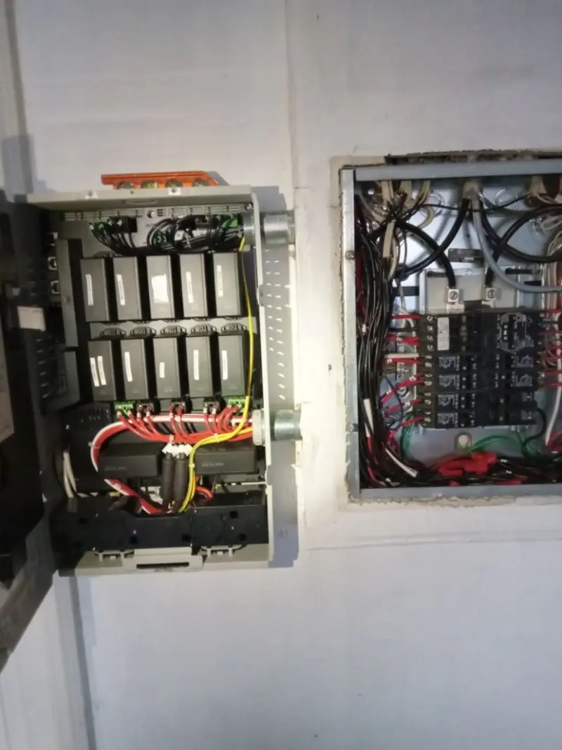 Electrical panel upgrade completed for Security Camera Wiring in Aspen